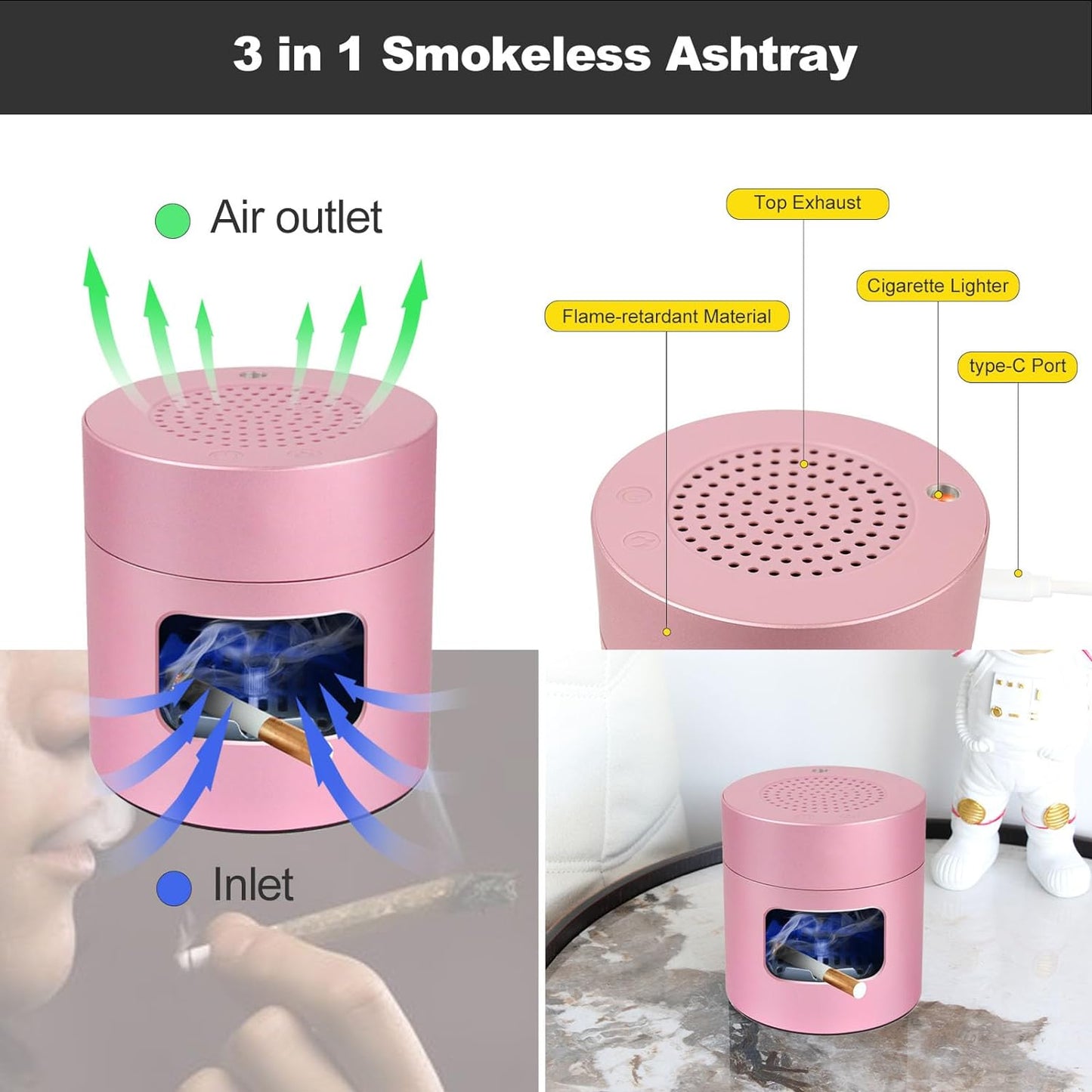 Smokeless Ashtray